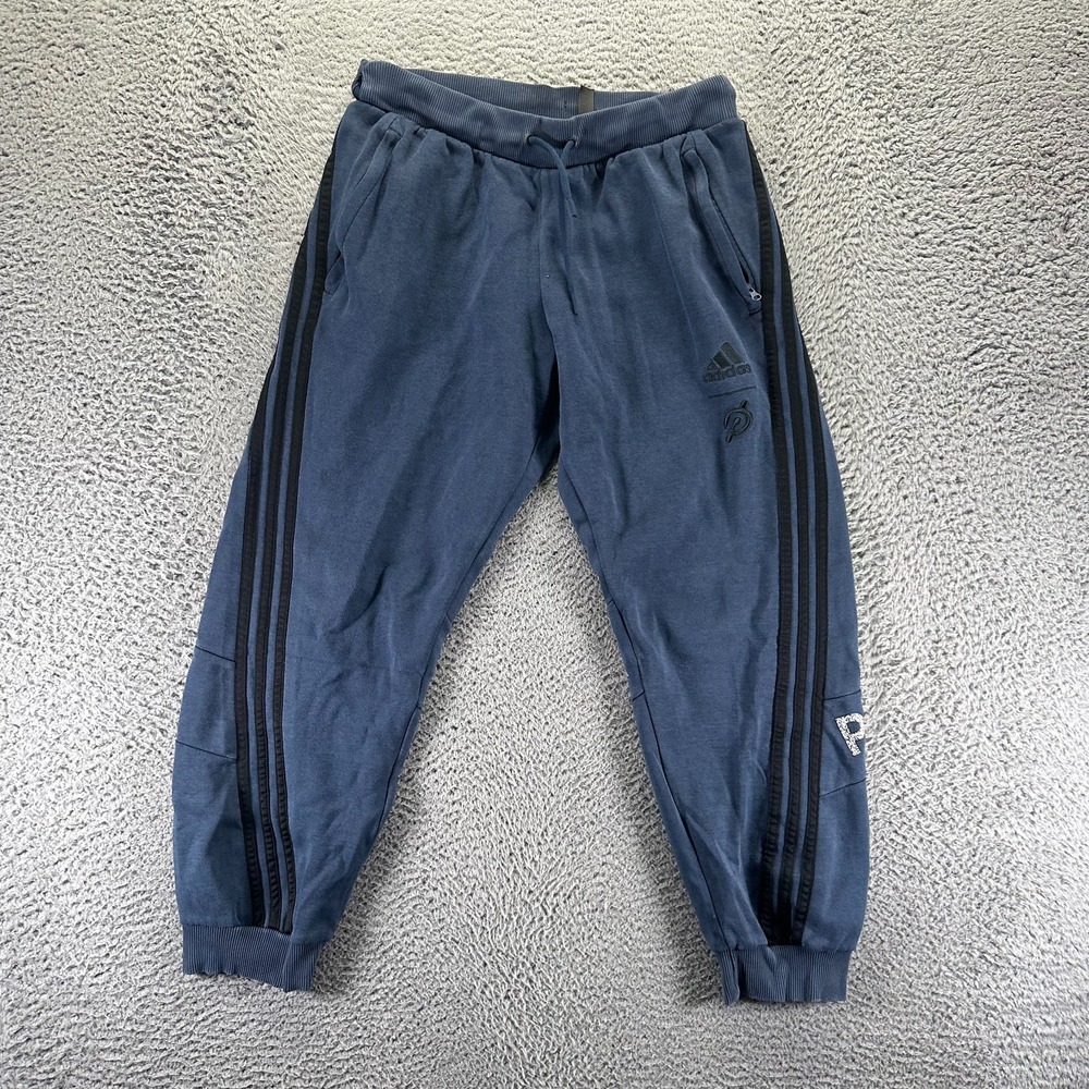 Adidas X Peloton Sweatpant Men M Blue Jogger Tapered Jogging Running Performance